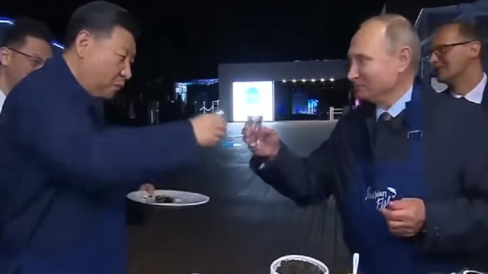 Putin a Si Ťin-pching foto youtube Global News